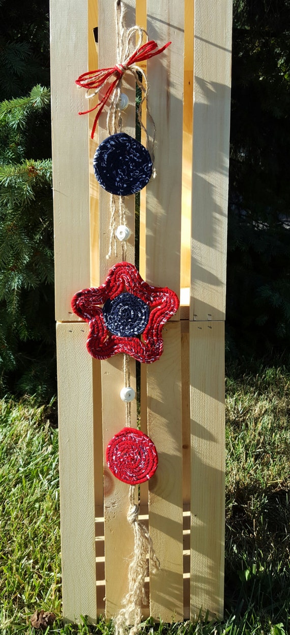 Bandana Wall Hanging with Star