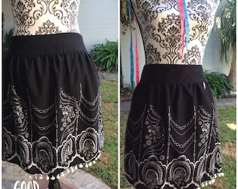 Items similar to White skirt woman chiffon skirt custom made maxi skirt