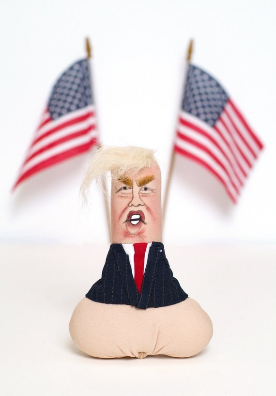 trump stuffed doll