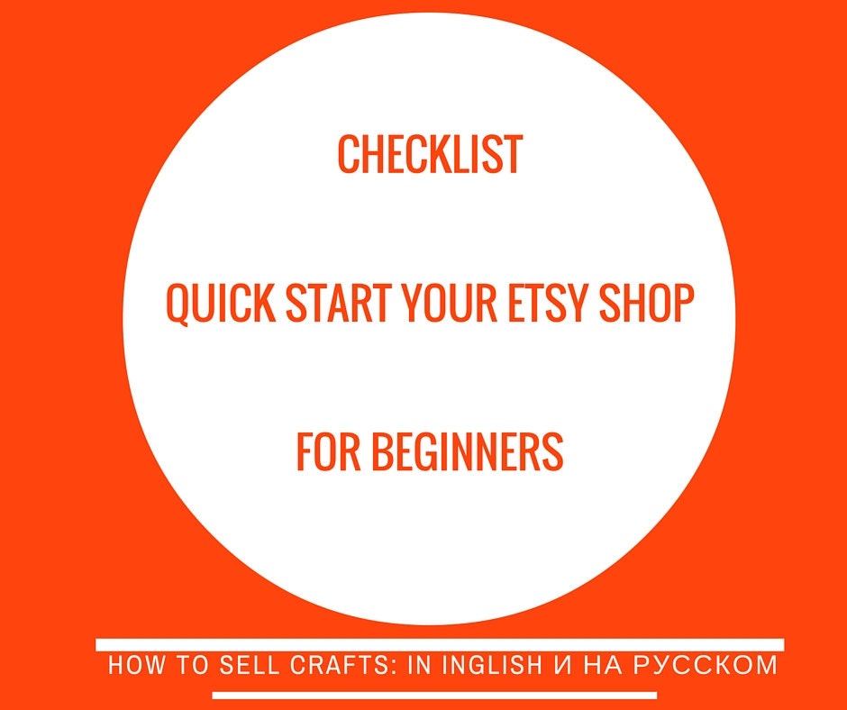 Seller guide for new seller Starting etsy shop New seller Etsy
