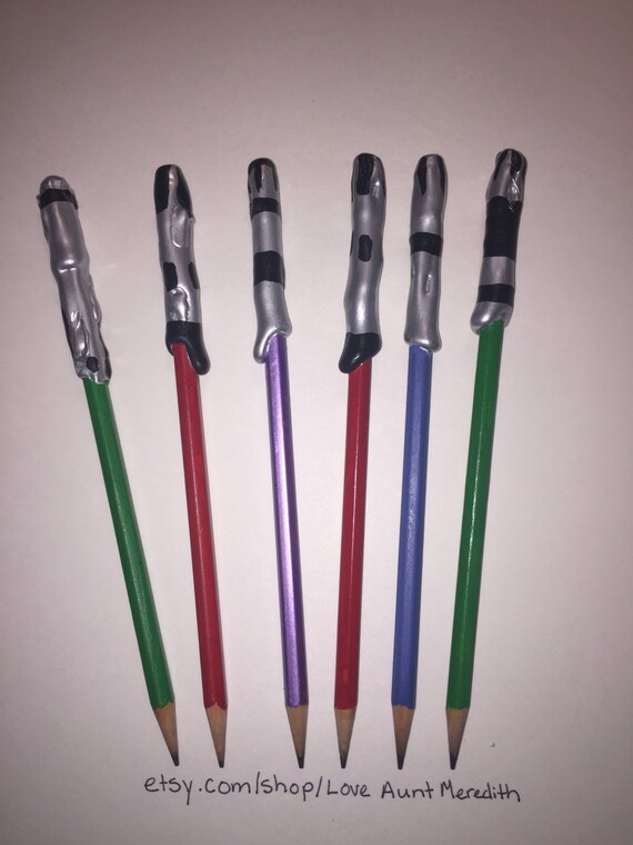 Star Wars Inspired Lightsaber Pencils