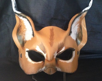 Leather masks with a unique fantasy flair by faerywhere on Etsy