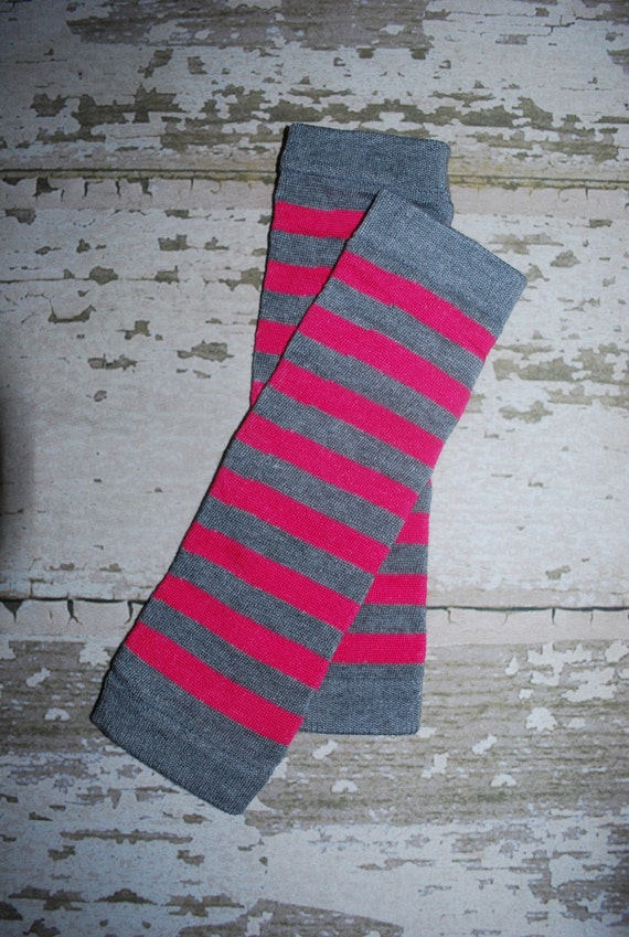 pink grey newborn leg warmers babylegs baby by knottybabywear