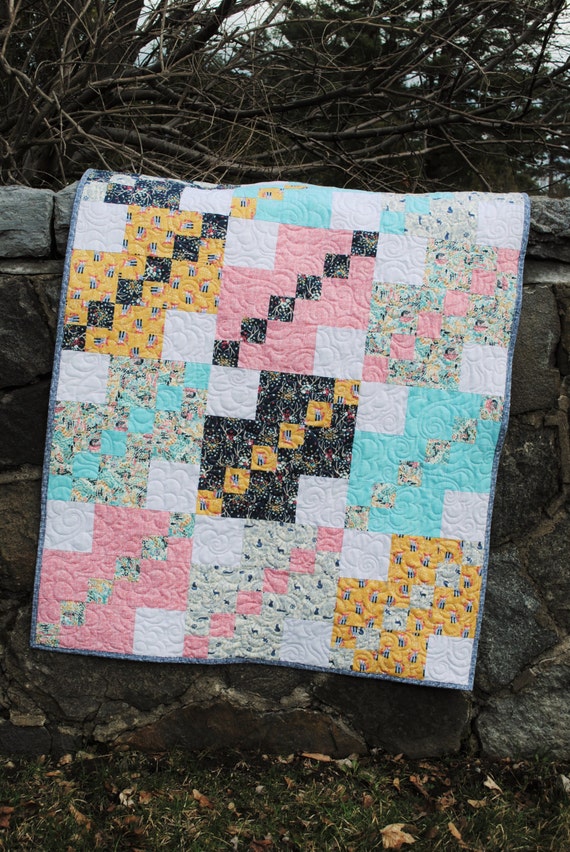 Baby Quilt Pattern ....five sizes Lap Twin Full Queen and