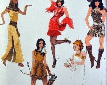Sewing Pattern Simplicity 1770 Misses' Costumes Size 12-20 Bust 34-42 inches Uncut Complete FF