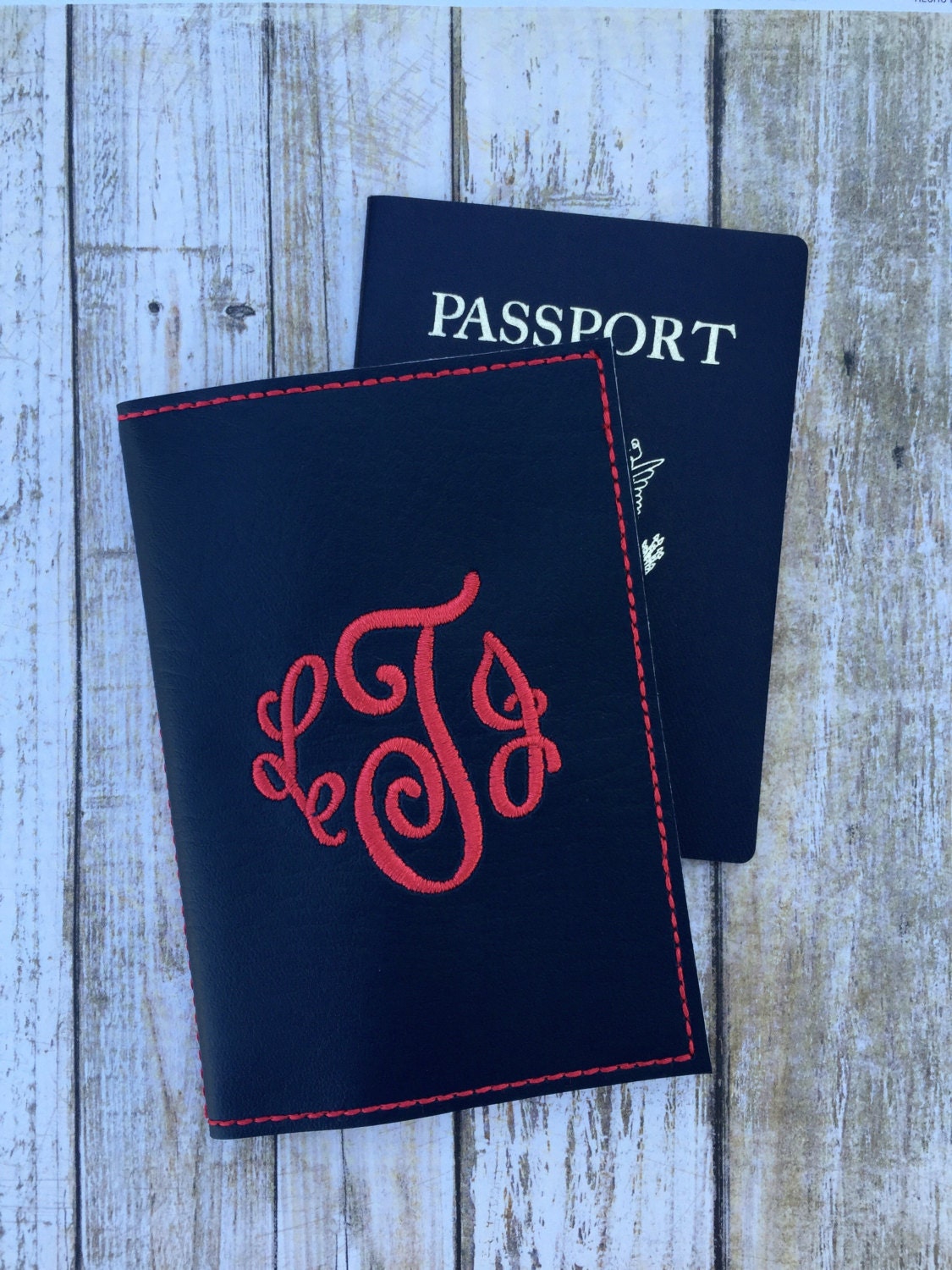 Personalized passport cover for her custom passport cover Personalized passport cover for her custom passport cover