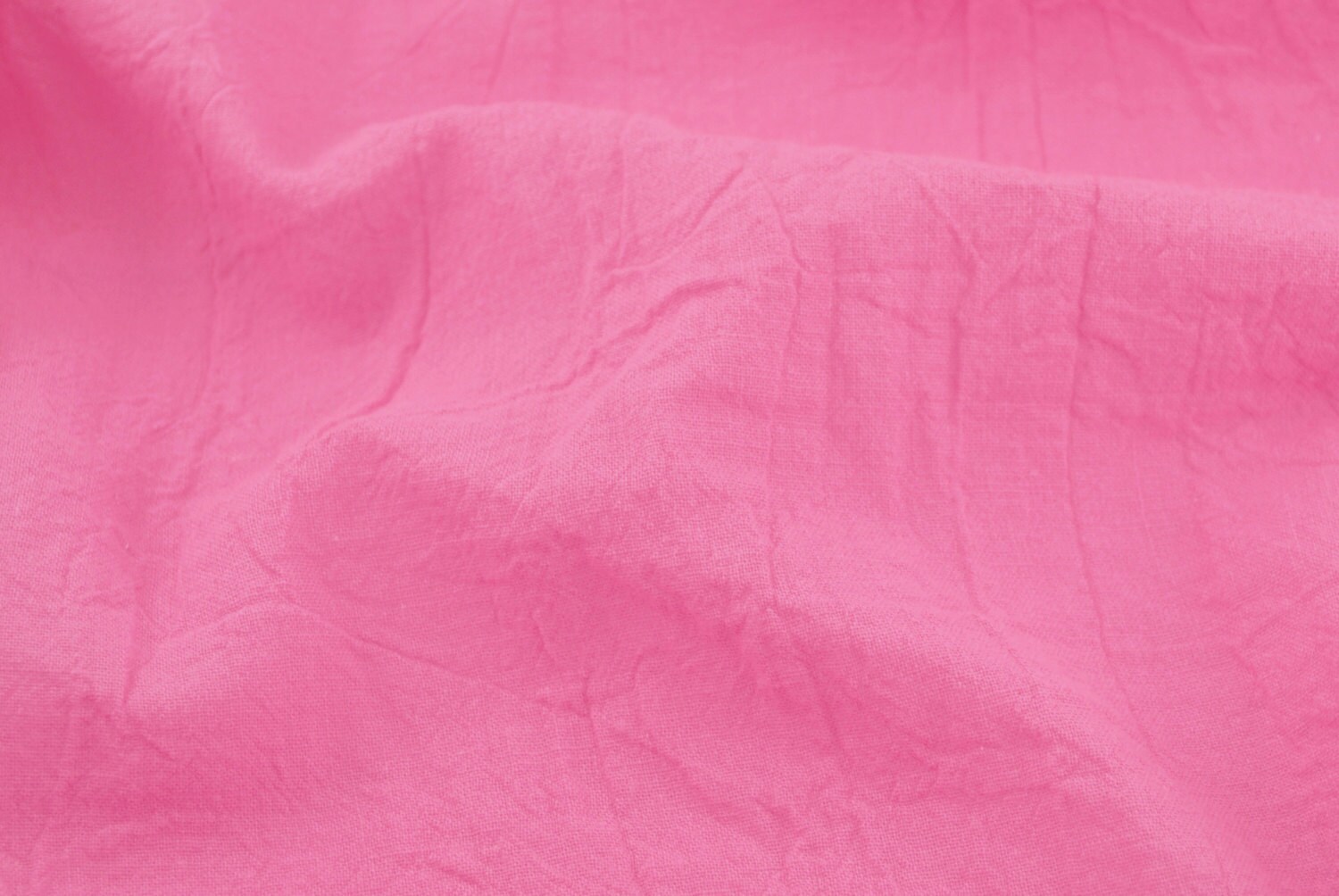 Cotton Gauze Fabric in Pink single layer lightweight 100