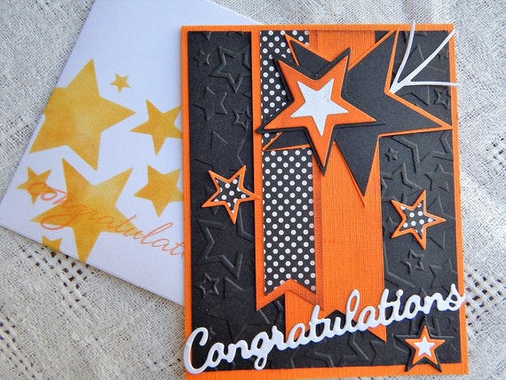 Handmade Congratulations Card Complete Card Handmade