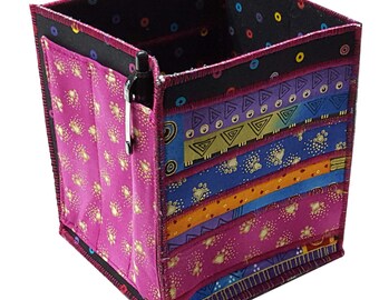 Home Storage Organizer in Laurel Burch Fabrics
