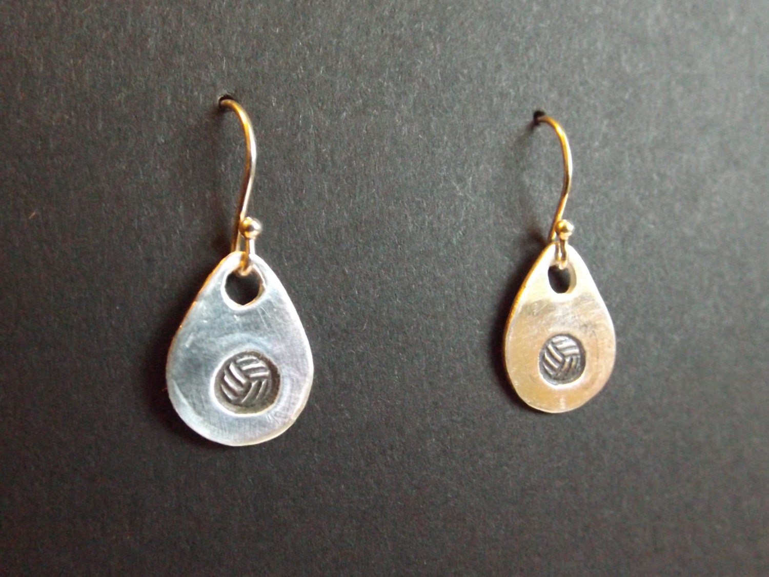 Volleyball earrings Volleyball dangle earrings Volleyball