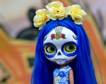 Lauriana, a OOAK customized Blythe doll by Rachel K