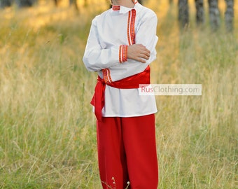 UKRAINIAN dress folk costume Russian clothing ethnic attire