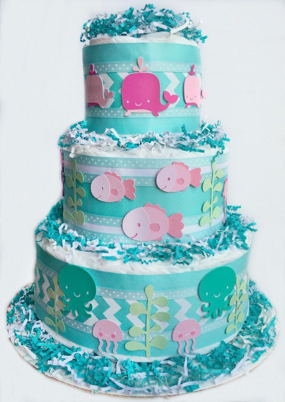 The Under The Sea Diaper Cake