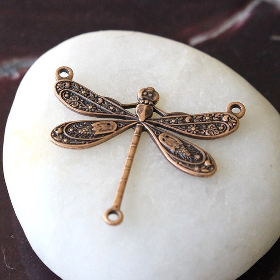 Dragonfly Charm Beads Jewelry Making Supply Findings