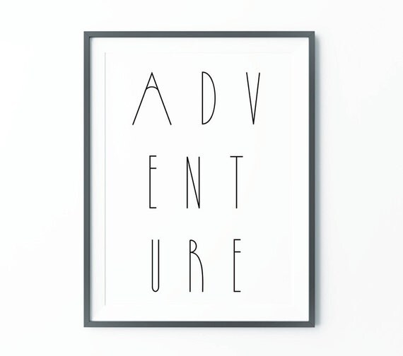 Travel Print , Adventure Print , Adventure Art , Minimal Adventure Print