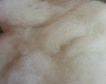 Dakota Natural I - Biotayarns Spinner's Web, 4 oz. - Fiber Blend for hand spinning, felting, wool crafts