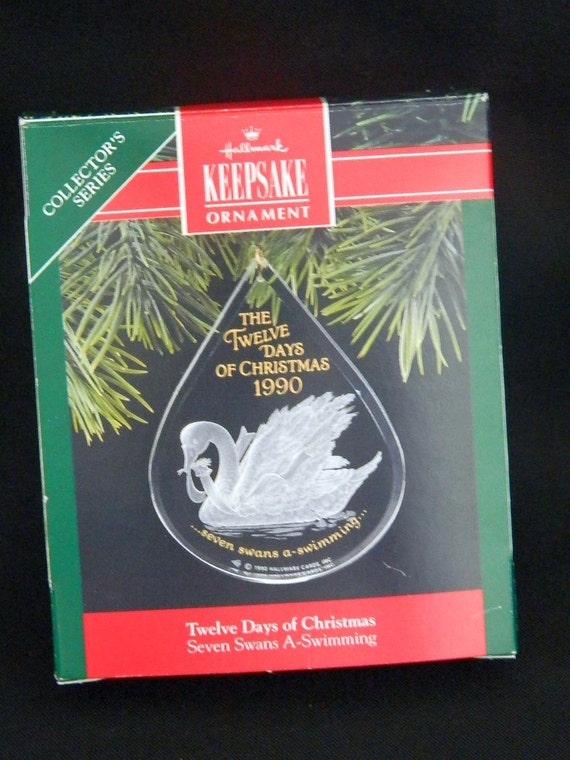 Hallmark Keepsake Ornament Twelve Days Of Christmas Seven