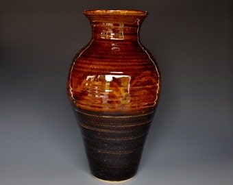 Tall Large Pottery Vase Stoneware Flower Vase Handmade Ceramic Vase Pottery A