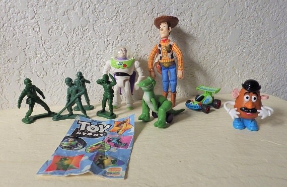 Toy Story Happy Meal/Fast Food toys from Burger King Rare