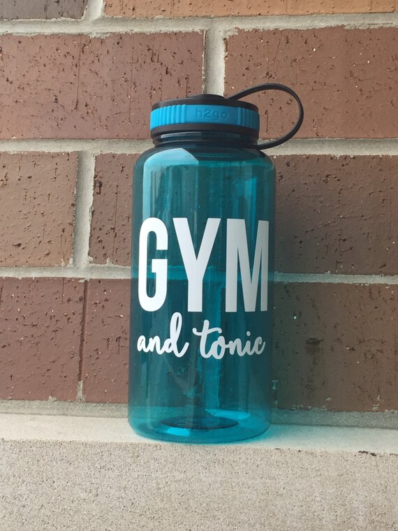 Gym & Tonic Fitness Water Bottle Sassy Water Bottle