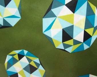 Meteor Shower Laminated Cotton Fabric, yardage
