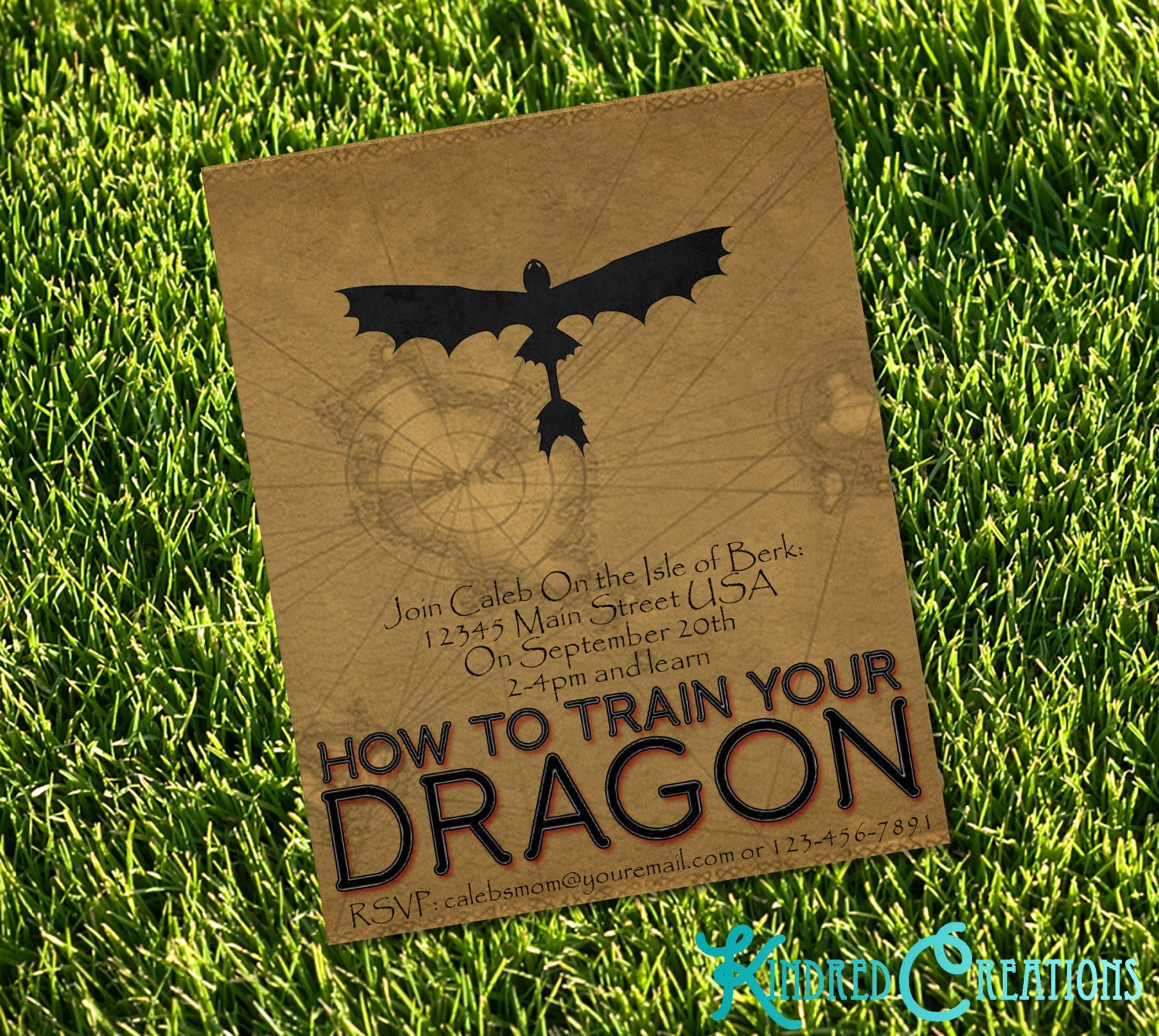 How To Train Your Dragon Invitations 10