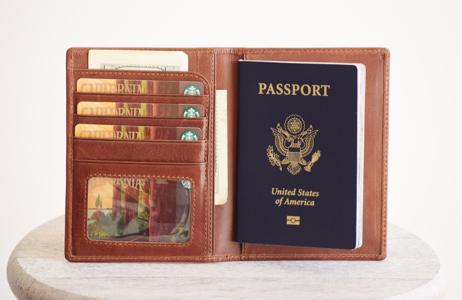 Personalized passport covers Passport cover leather
