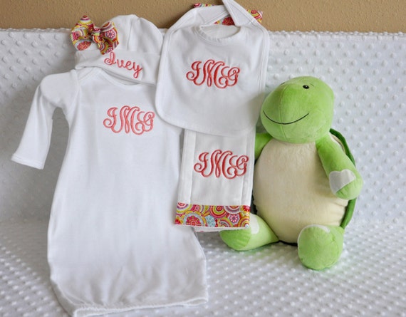Customized Baby Gifts Set C] Personalized Newborn Gift Box For