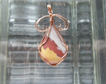 Sarape Jasper Pendant