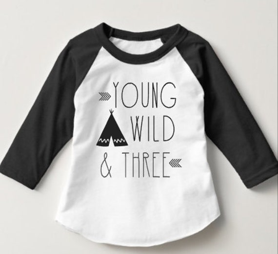 young wild and three unicorn shirt