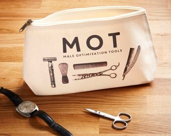 Mens Wash Bag, Mens Toiletry Bag, Gift for Him, Gift for Dad, Gift for Boyfriend, Washbag, Gift for Men, Toiletry Storage, Fathers Day Gift