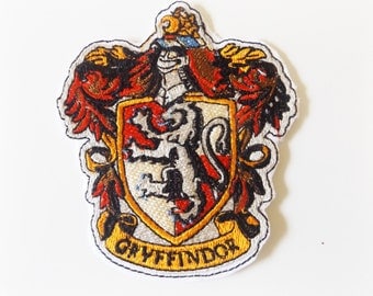 Gryffindor Harry Potter Embroidered Iron On Patch