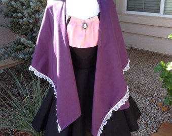 Haunted Mansion Widow apron dress