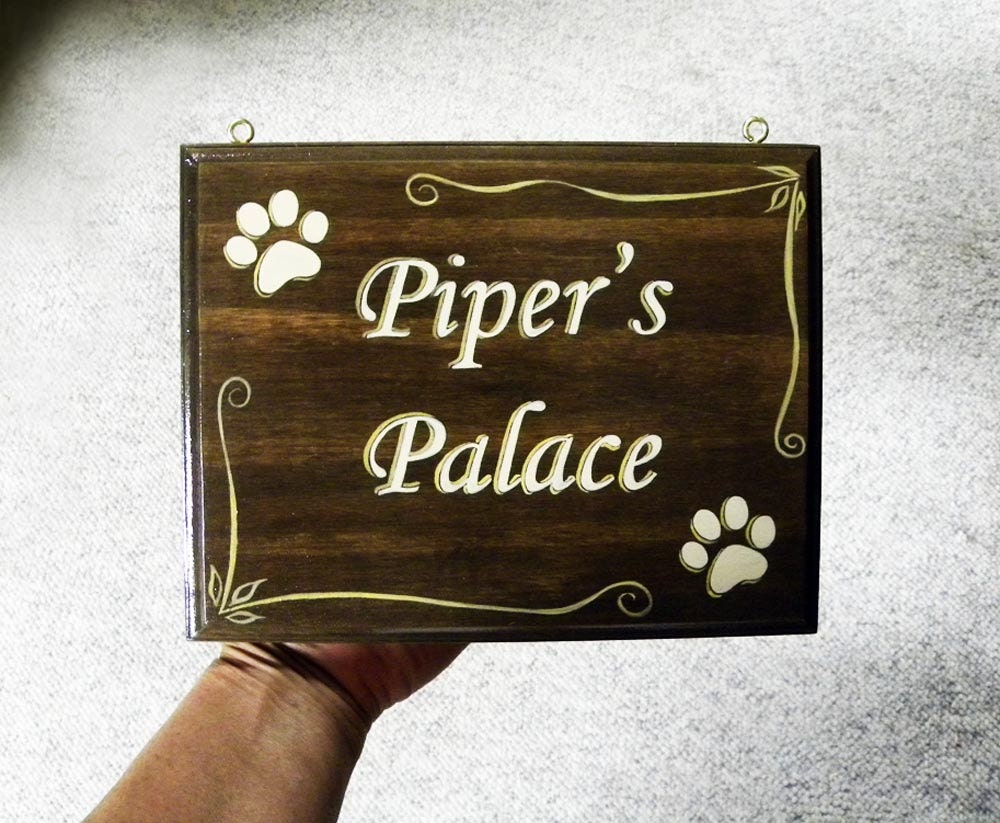Custom Kennel SignsYour Colors and Logo // Custom Signs for