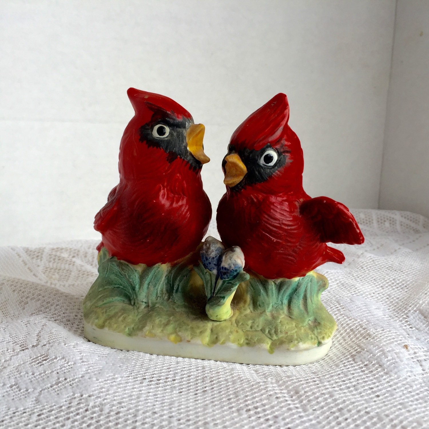 fall bird figurines