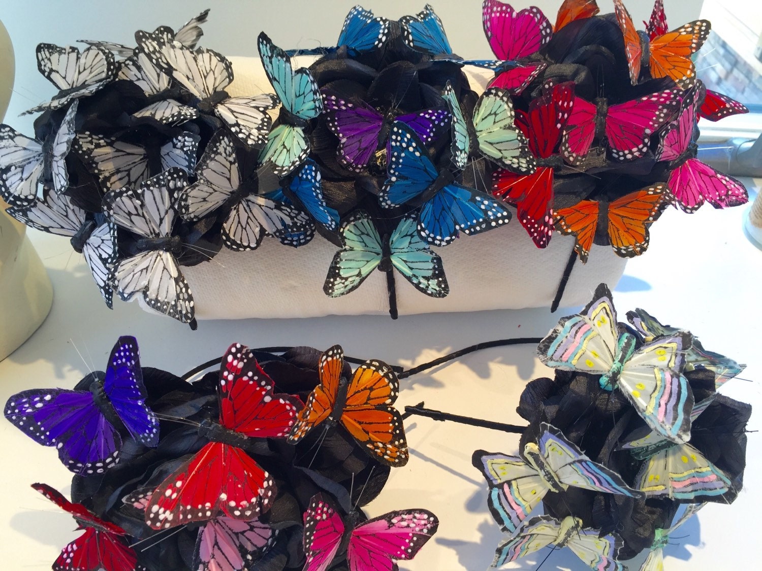 Butterfly Fascinator Fascinators NYC Butterfly Headdress