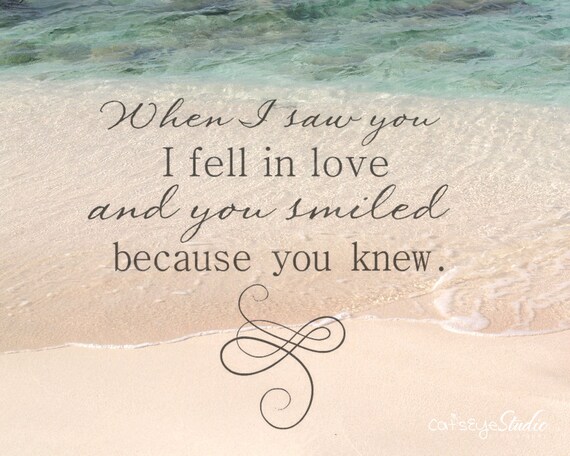 love-quote-when-i-saw-you-i-fell-in-love-lovers