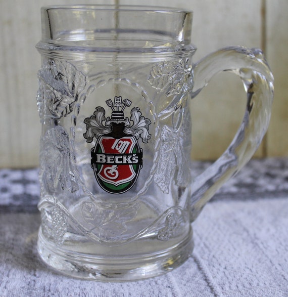 becks beer mug