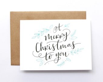 Items similar to 8 Handdrawn Holiday Cards on Etsy