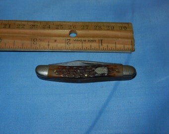 Vintage 3 Blade Schrade Pocket Knife