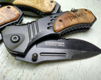Custom Pocket Knife Personalized Knife Groomsmen Knife Gifts for Groomsmen Engraved Knife Wedding Party Knife Gift