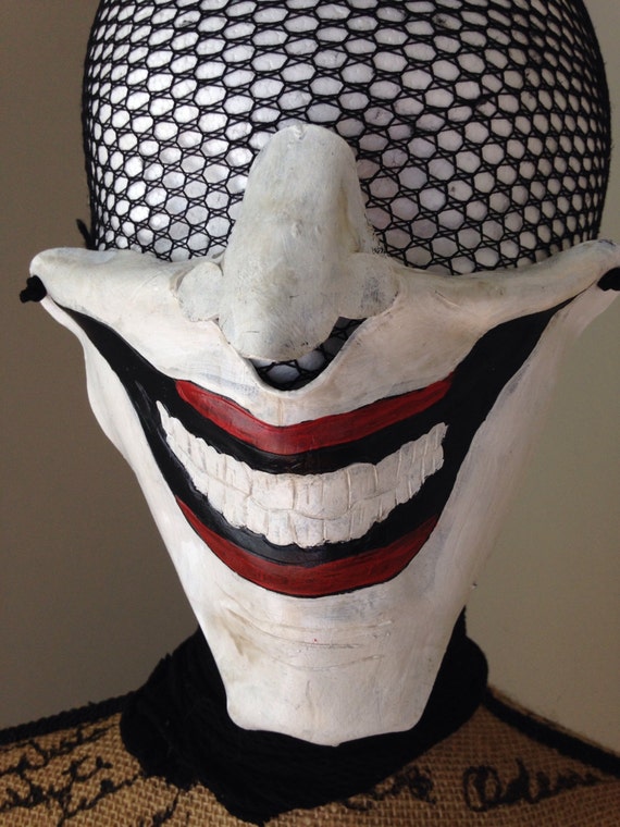 Joker biker half Halloween mask