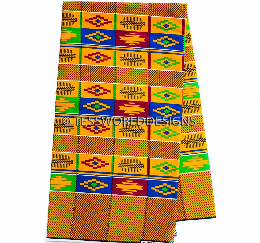 Best Quality Kente fabric / Kente print/ Kente / Kente Cloth/