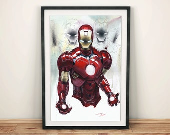 Iron man poster | Etsy