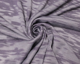 Lilac Burnout Jersey Knit Fabric by the yard - 1 Yard Style 6848