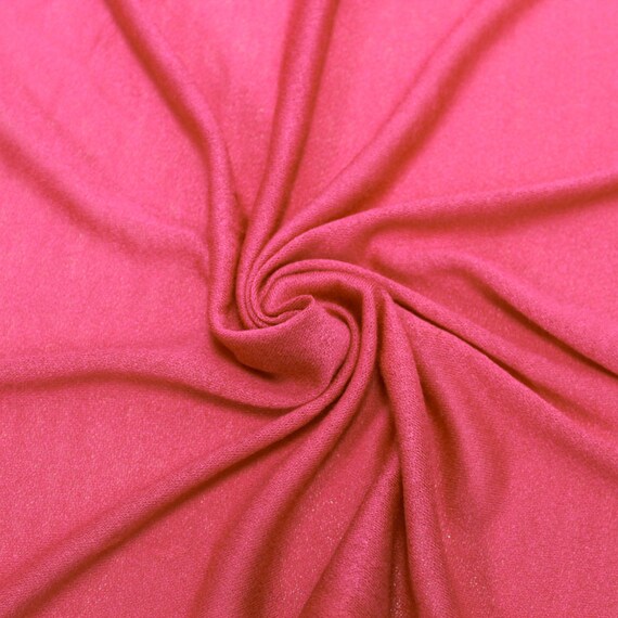 Coral 100 Rayon Viscose Crepe Fabric For Clothing's