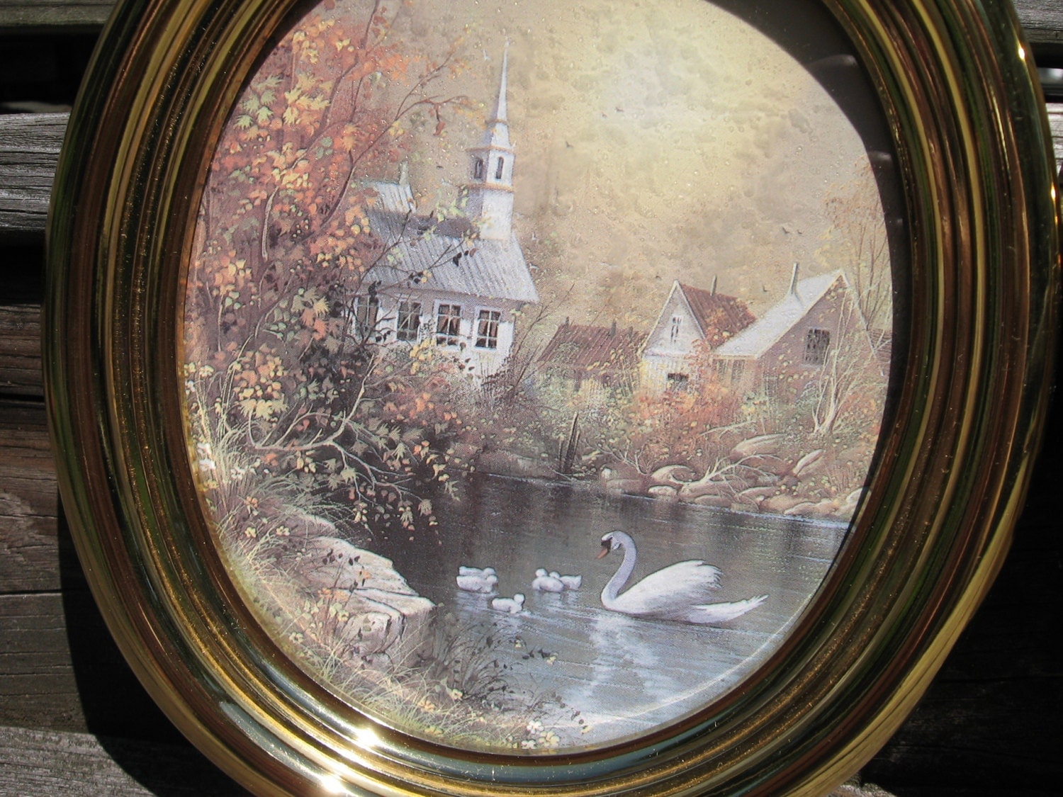 2 home  interior homco  picture swan church by troutsJunkShop