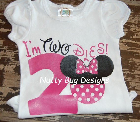 Minnie Mouse 2nd Birthday Shirt