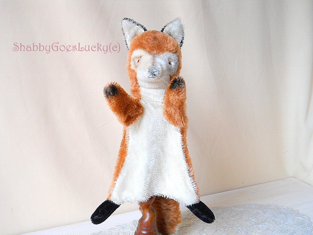 steiff winter fox