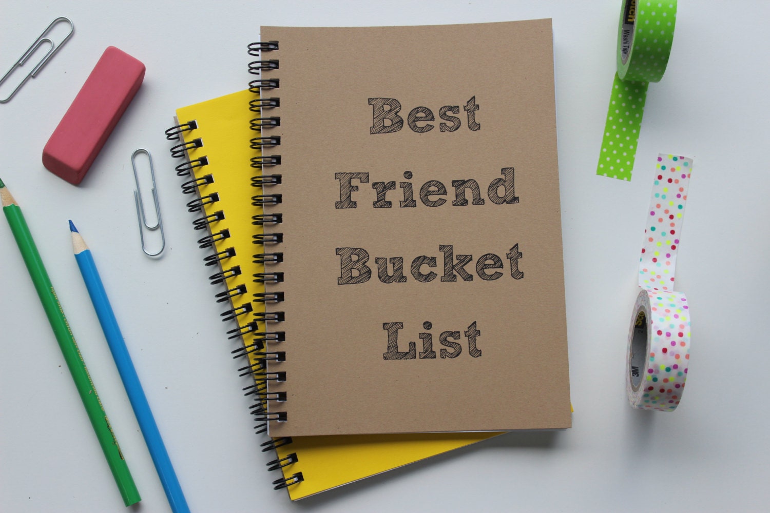 Best Friend Bucket List 5 x 7 journal
